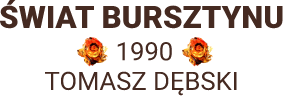 Świat bursztynu Tomasz Dębski logo